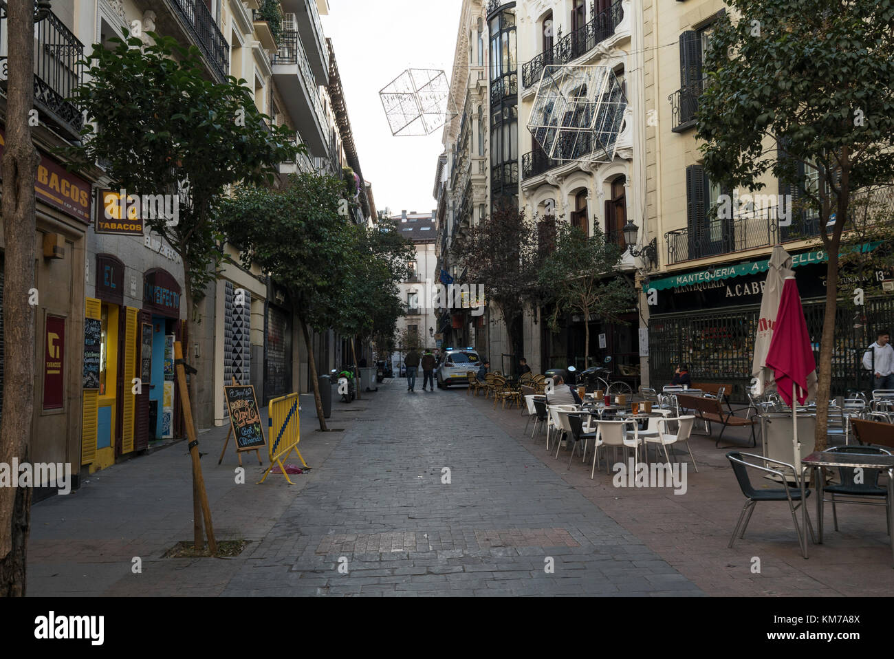 Madrid come destinazione per le vacanze Foto Stock