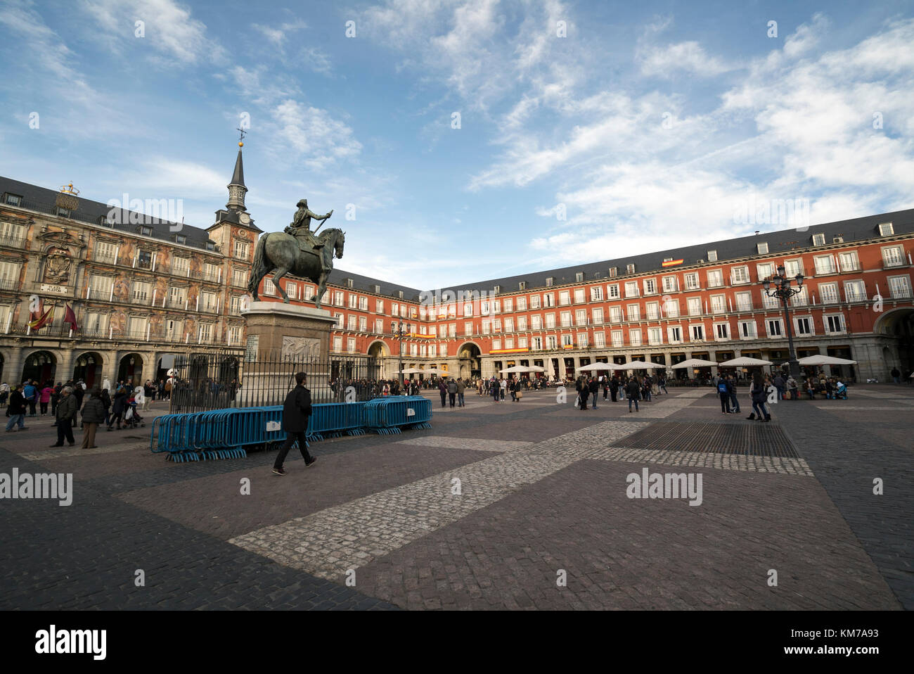 Punto di riferimento di madrid Foto Stock