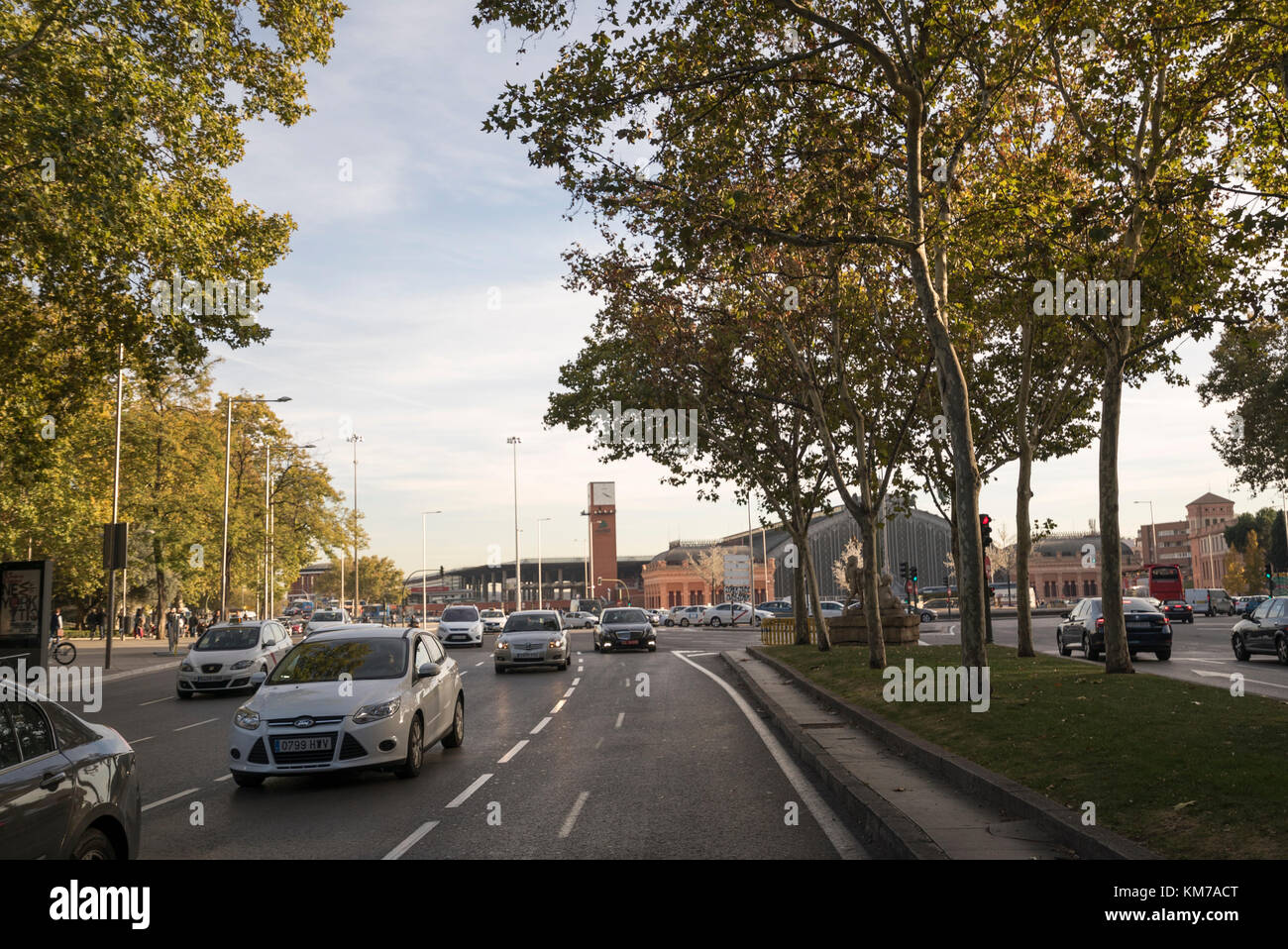 Madrid come destinazione per le vacanze Foto Stock