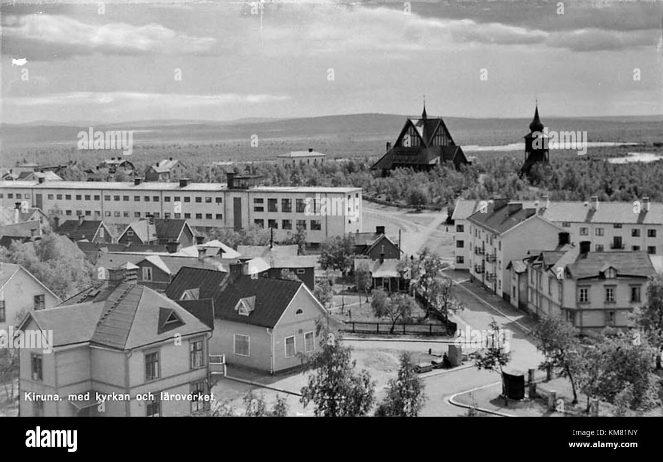Fotografia del Kiruna KMB 1600, un modello importante nella storia delle ferrovie svedesi, noto per il suo design e l'ingegneria. Foto Stock