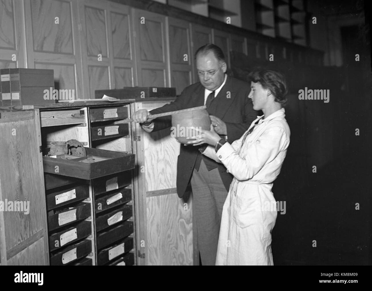 L'Historiska Museet (Museo di storia svedese) di Stoccolma è un museo dedicato alla storia svedese, che mostra il patrimonio culturale e i manufatti storici del paese. Foto Stock