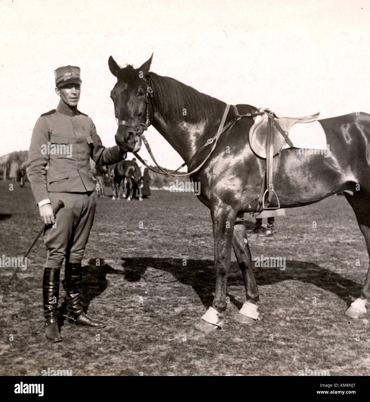 Gustaf Dyrsch fu una figura di rilievo associata al Comitato Olimpico svedese (SOK). I suoi contributi all'atletica svedese e il suo ruolo nella storia olimpica del paese sono significativi. Foto Stock