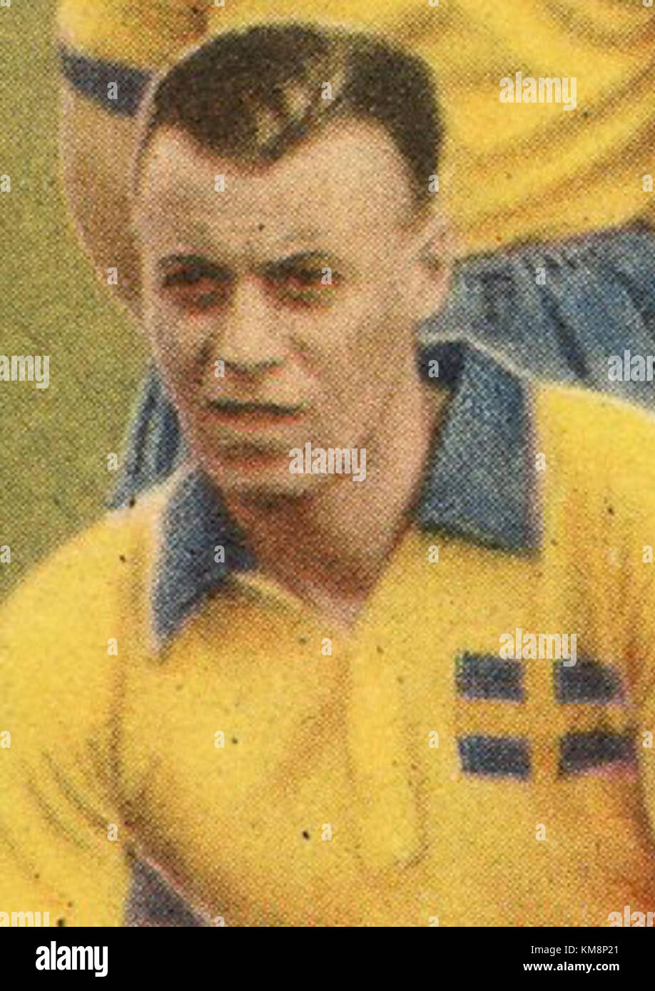 Olle Ahlund è stato un atleta svedese di spicco che ha partecipato alle Olimpiadi del 1952. Noto per i suoi successi sportivi, la partecipazione di Ahlund ai Giochi ha segnato un momento significativo nella storia olimpica svedese. Foto Stock