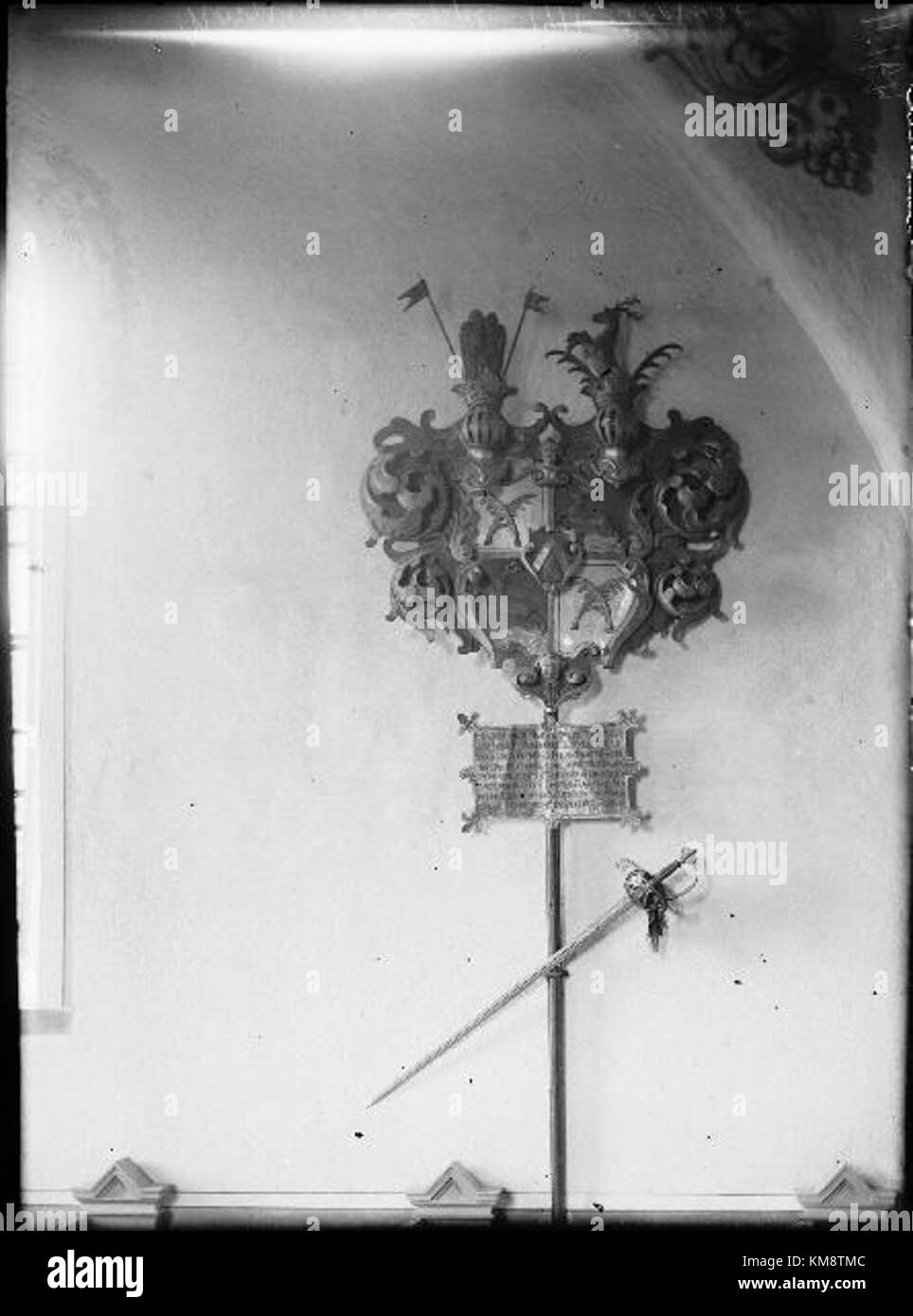 Norrsunda kyrka è una chiesa storica situata in Svezia, nota per il suo significato religioso e architettonico. La chiesa è una parte importante della storia culturale ed ecclesiastica della Svezia. Foto Stock