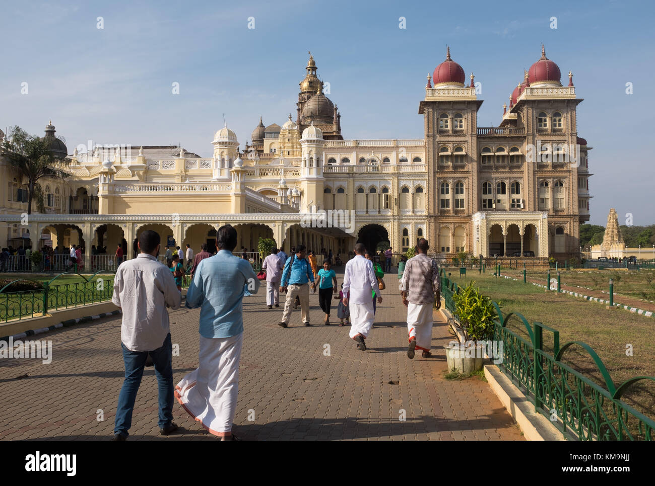 Maharaja's Palace, Mysore, Karnataka, India. Foto Stock