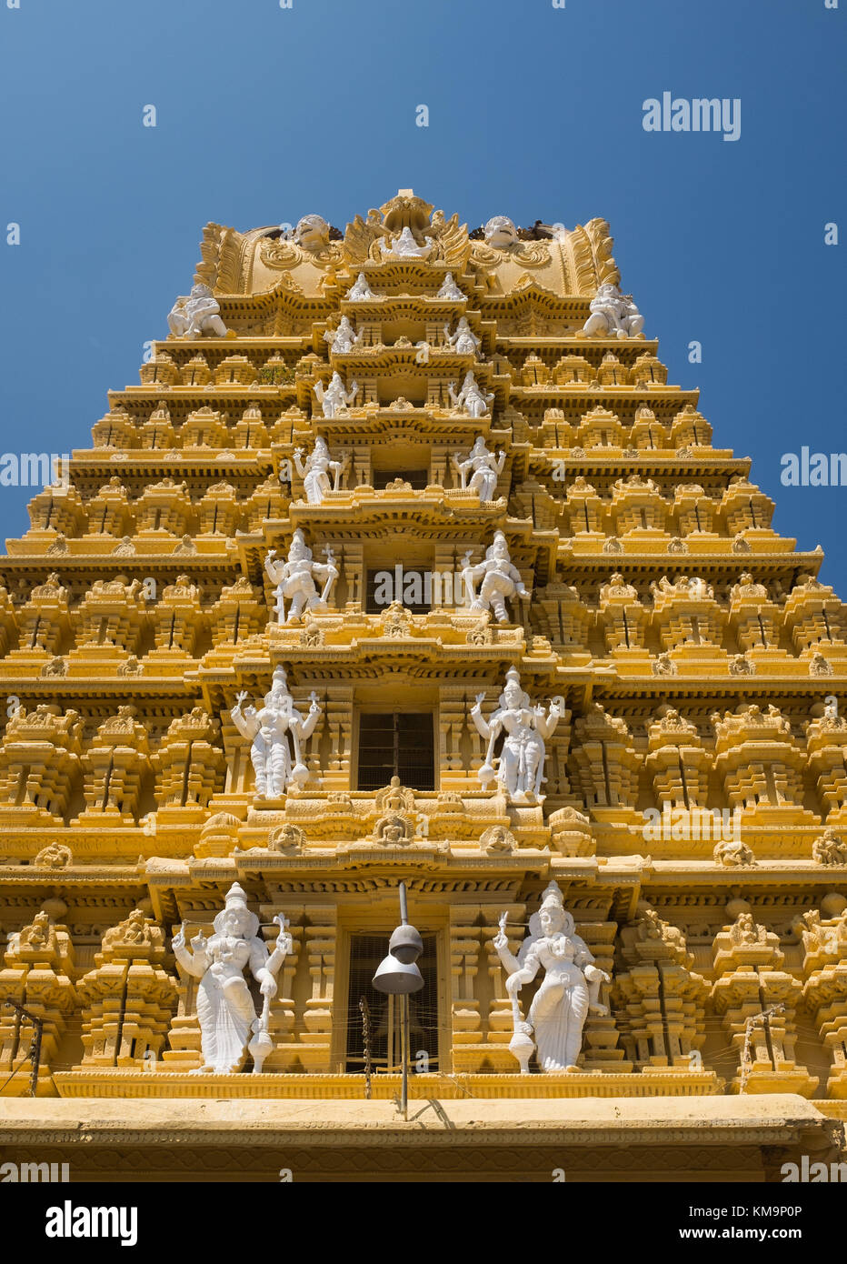 Shri Chamundeshwari tempio, Mysore, Karnataka, India. Foto Stock