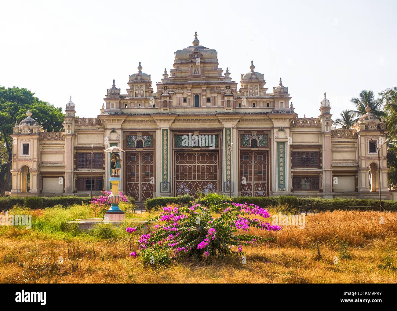 Jagan Mohan Palace a Mysore, India Foto Stock