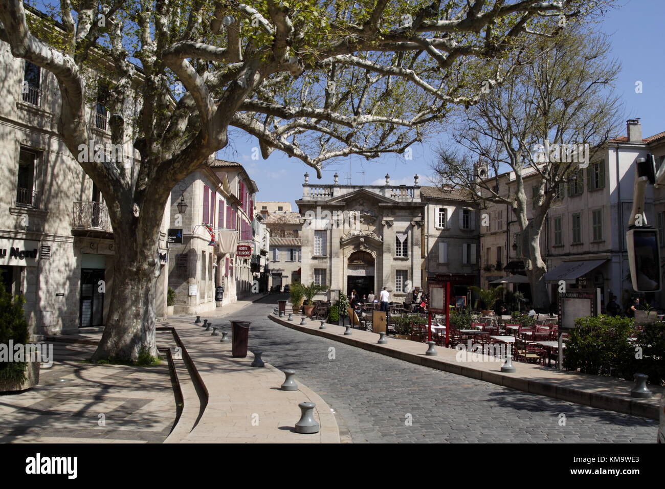 Avignon, Francia, Centro citta'. Foto Stock
