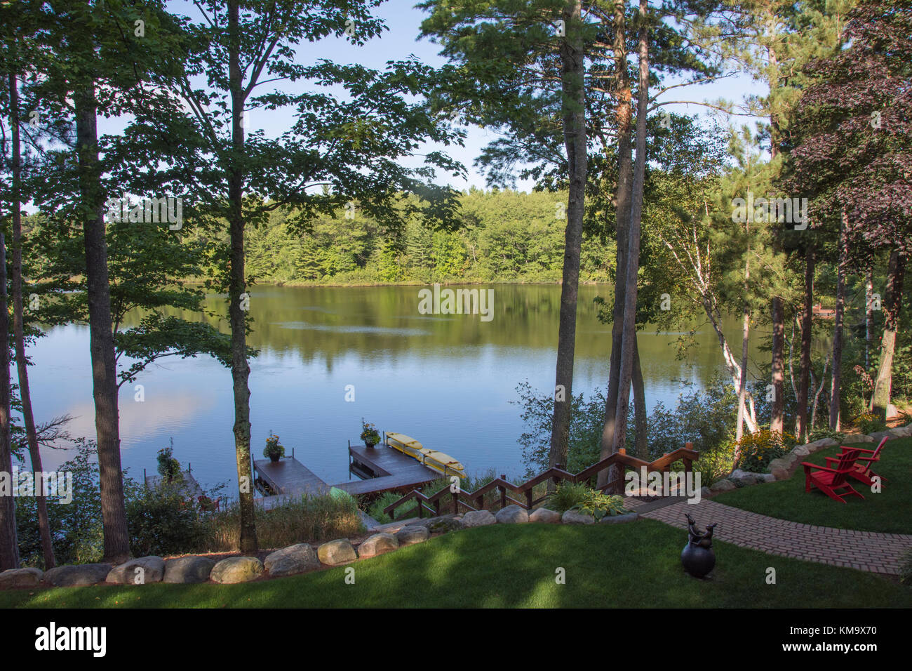 Acque manitowish, Wisconsin Foto Stock