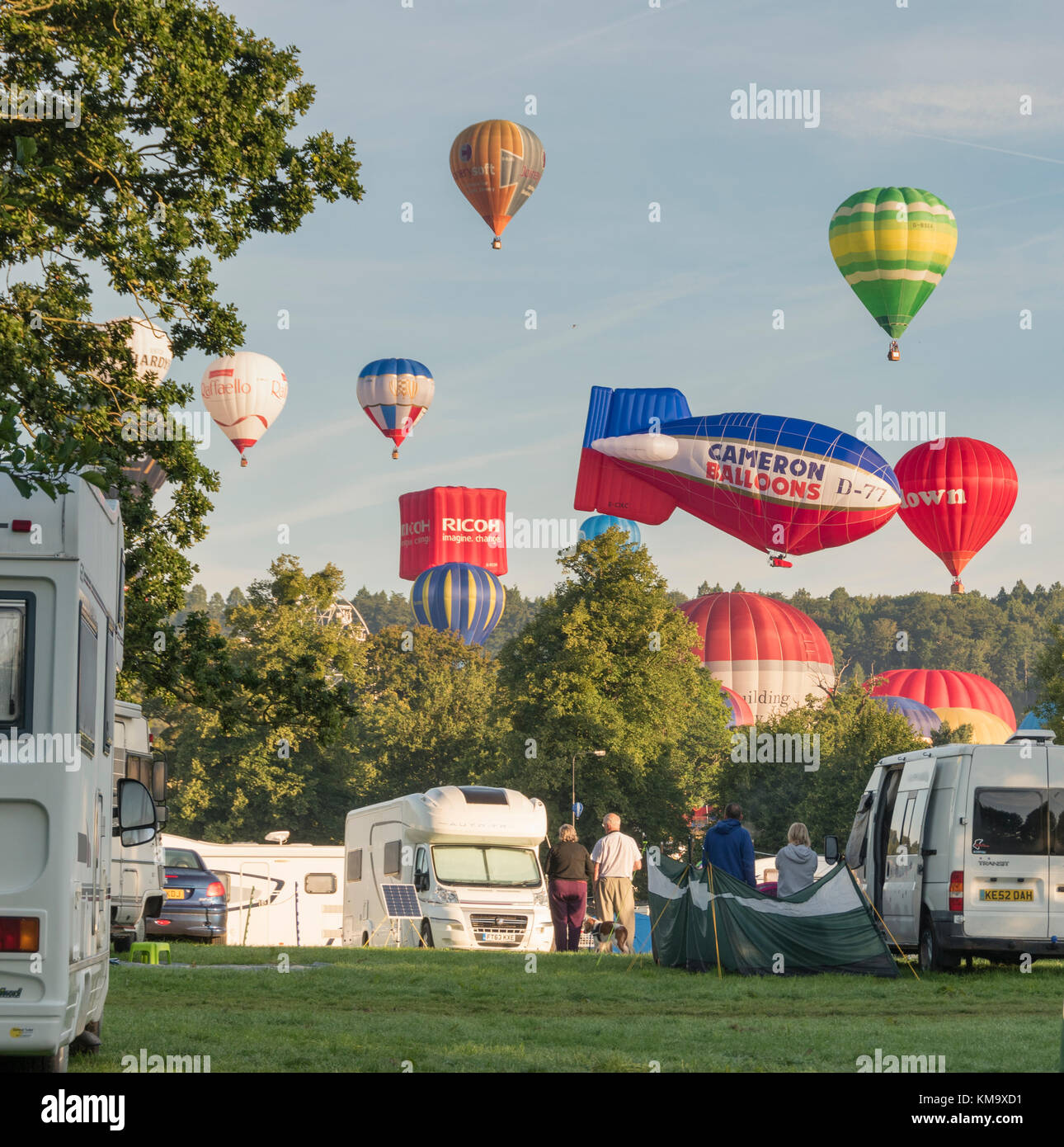 Bristol International Balloon Fiesta Foto Stock