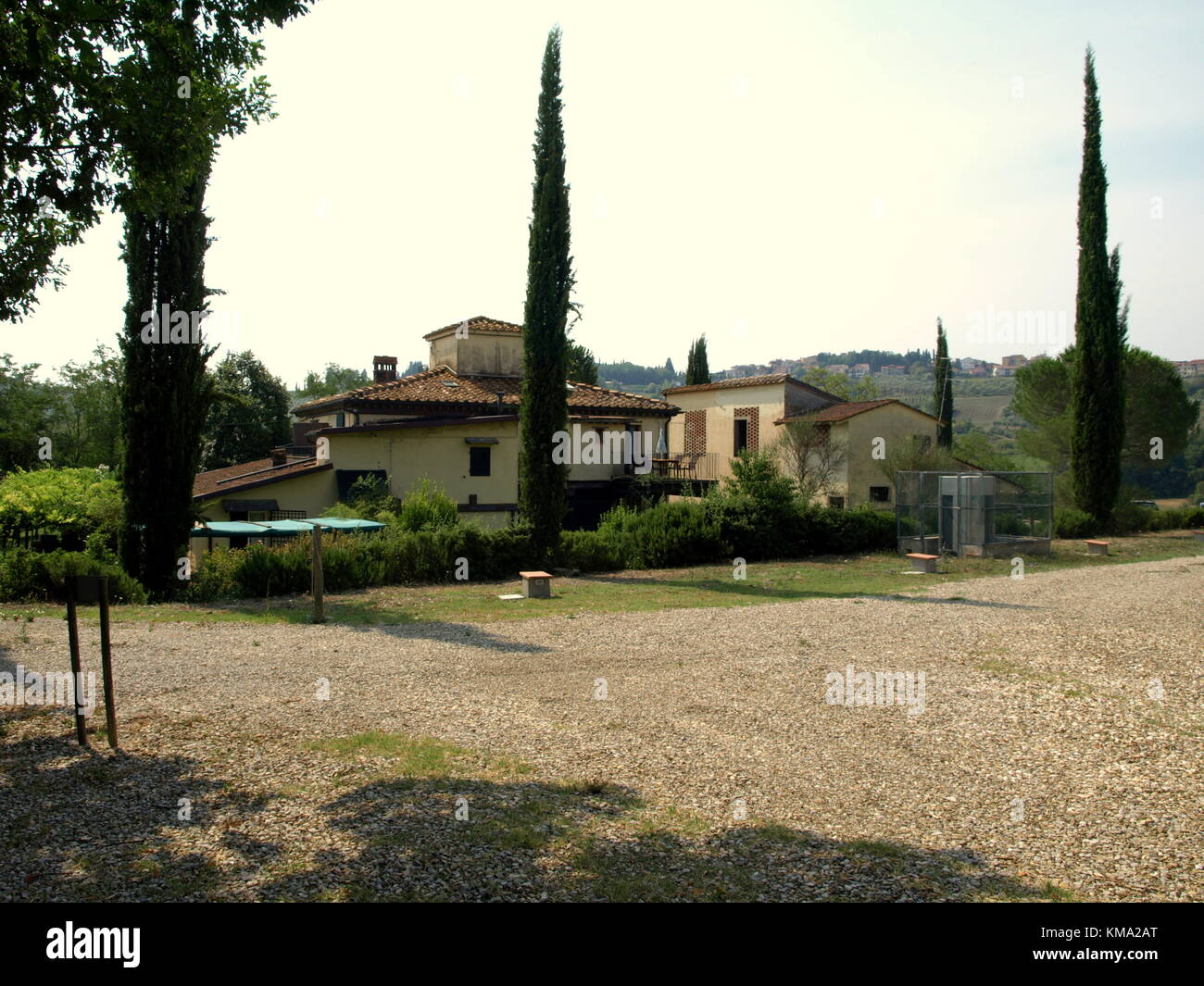 Visita turistica in famiglia in Italia Foto Stock