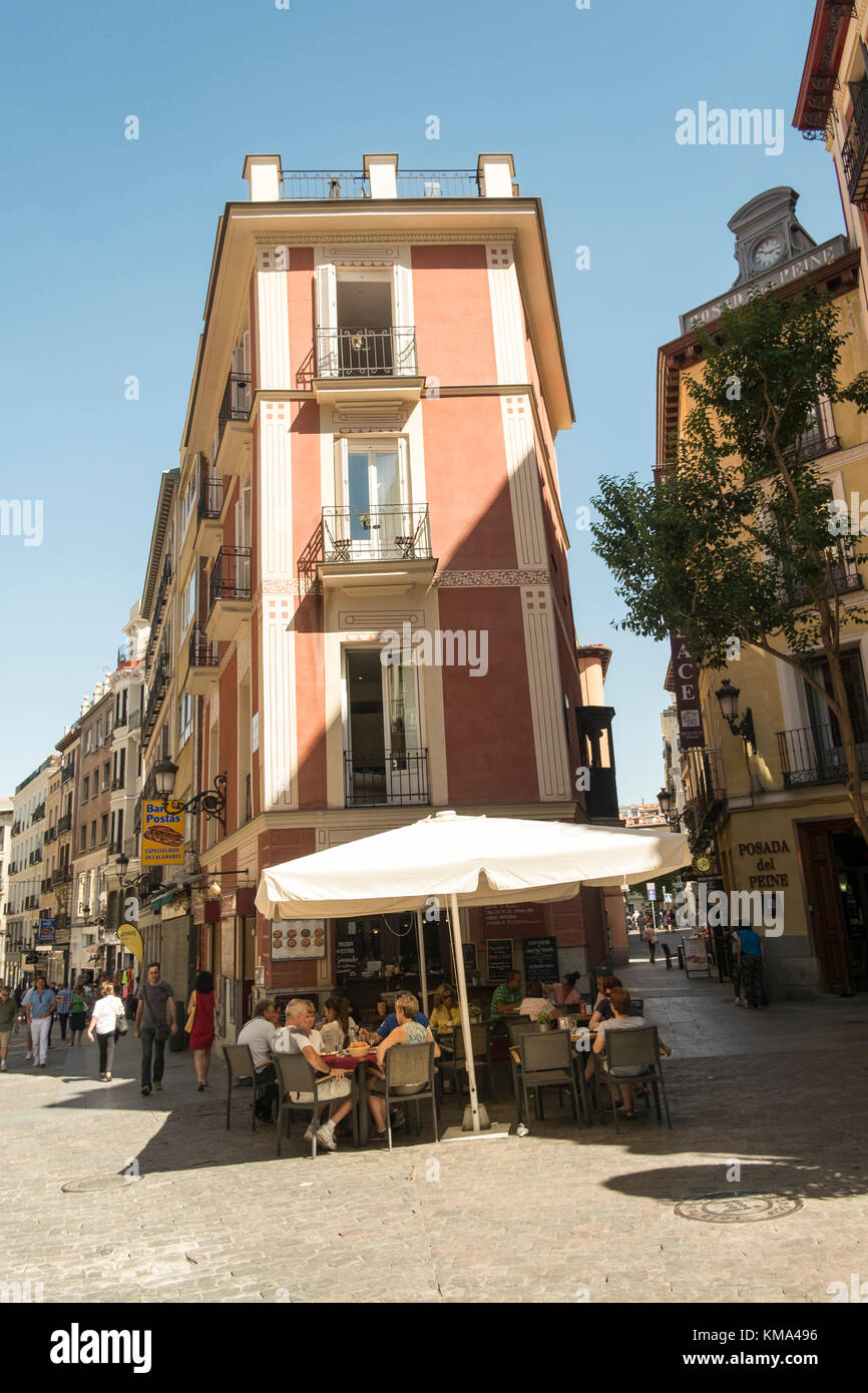 Madrid come destinazione per le vacanze Foto Stock