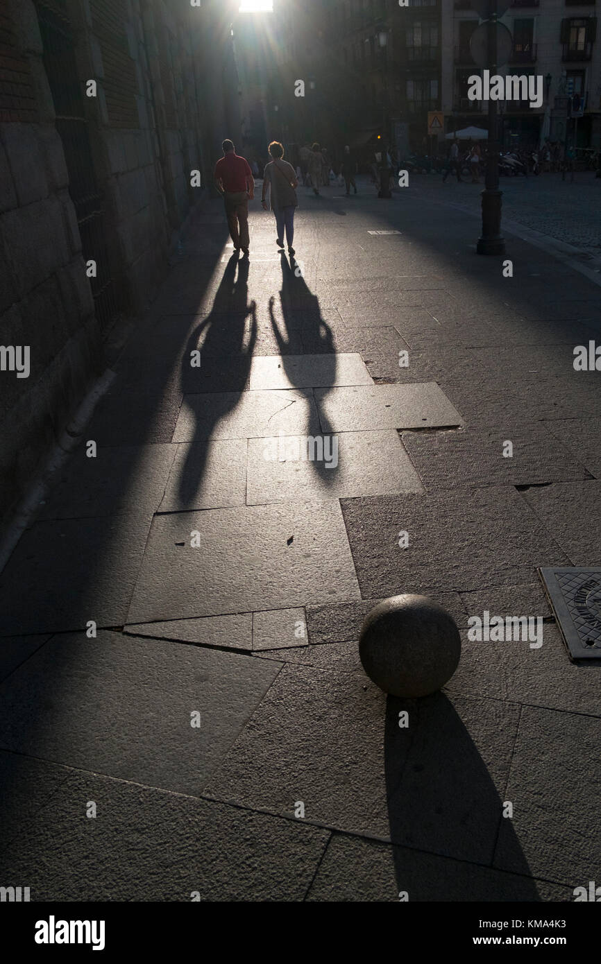 Madrid come destinazione per le vacanze Foto Stock