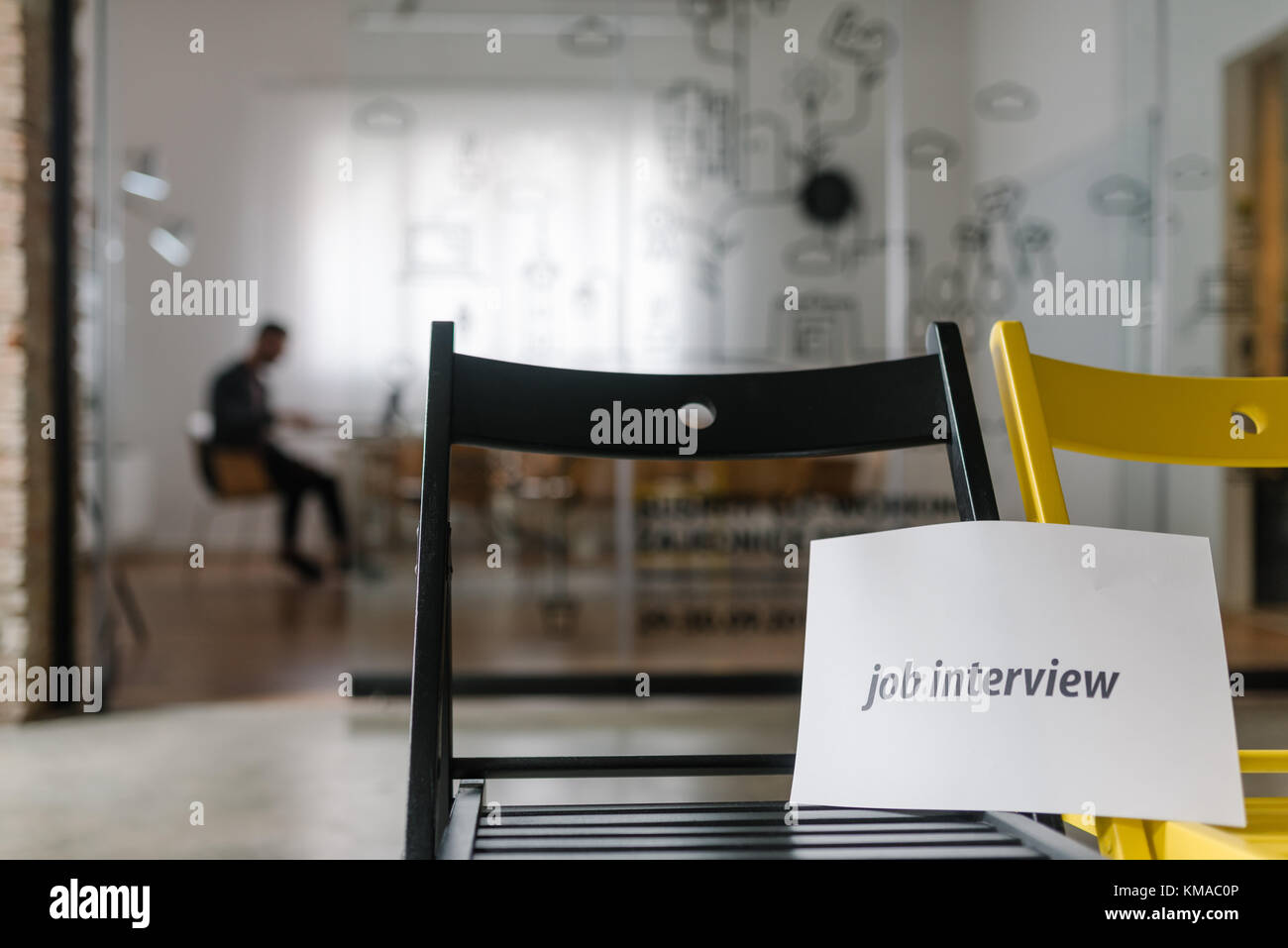 Nuove aperture di lavoro per una nuova azienda start-up Foto Stock