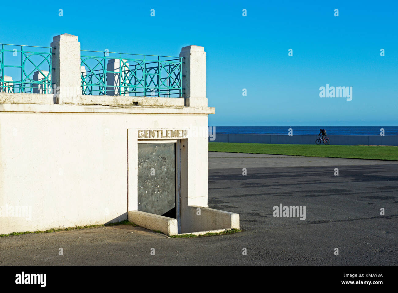 Signori wc, Seaton Carew, County Durham, England Regno Unito Foto Stock