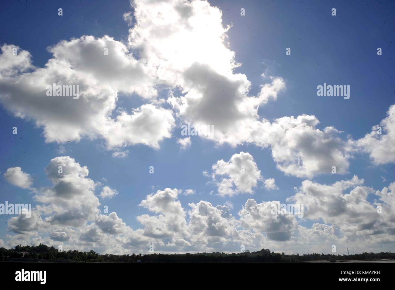 Una vista di Cox's Bazar mare spiaggia in Bangladesh Foto Stock