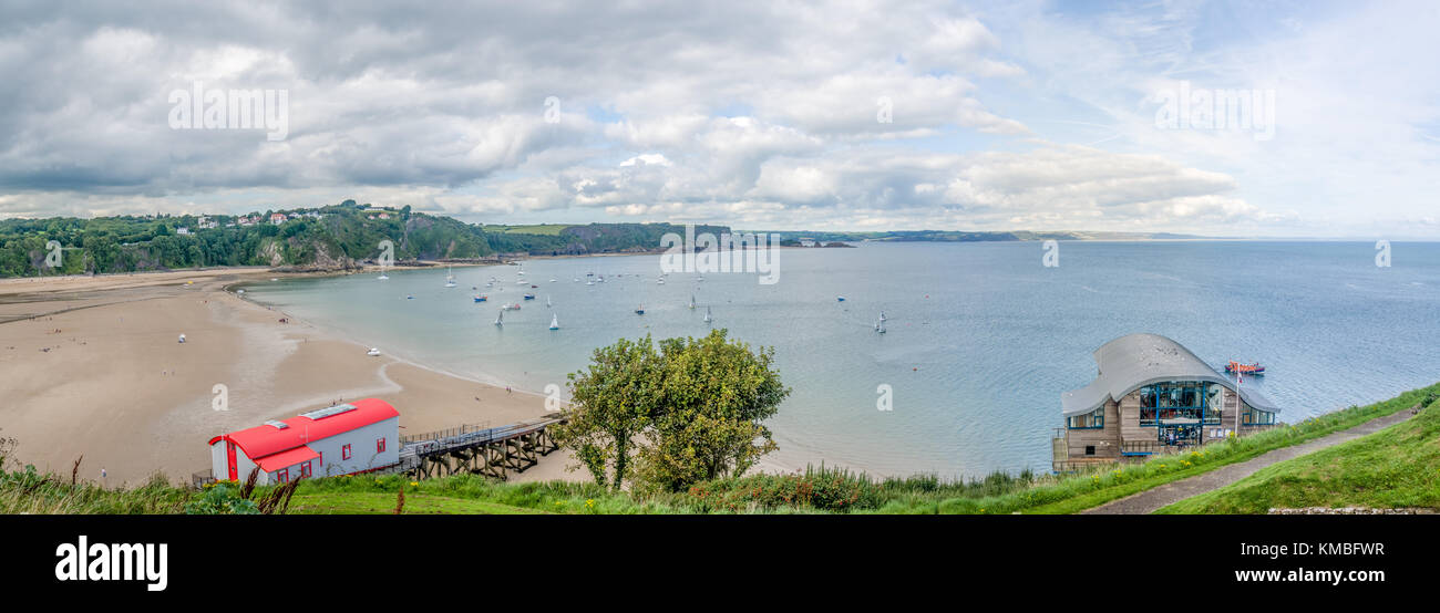 Vista panoramica sulla baia di Tendy Foto Stock