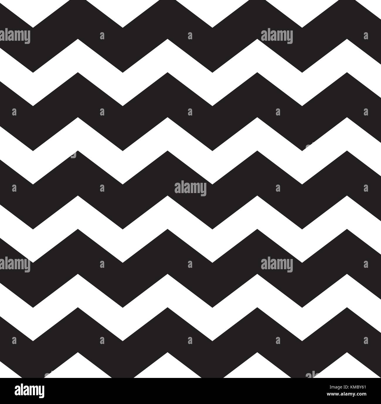 In bianco e nero a zig zag texture di linea vettore di fondo Illustrazione Vettoriale