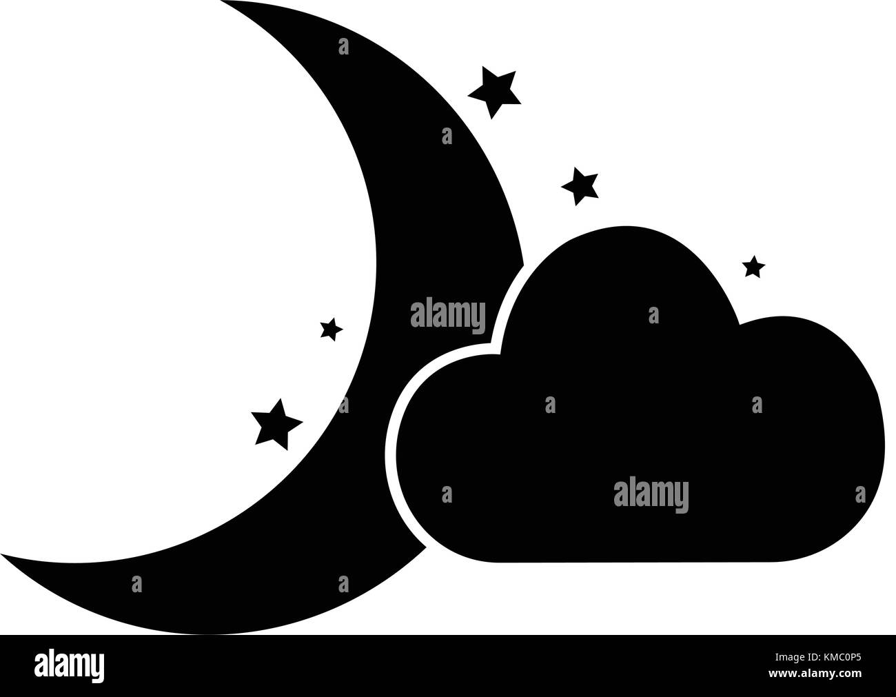 Abstract luna Illustrazione Vettoriale