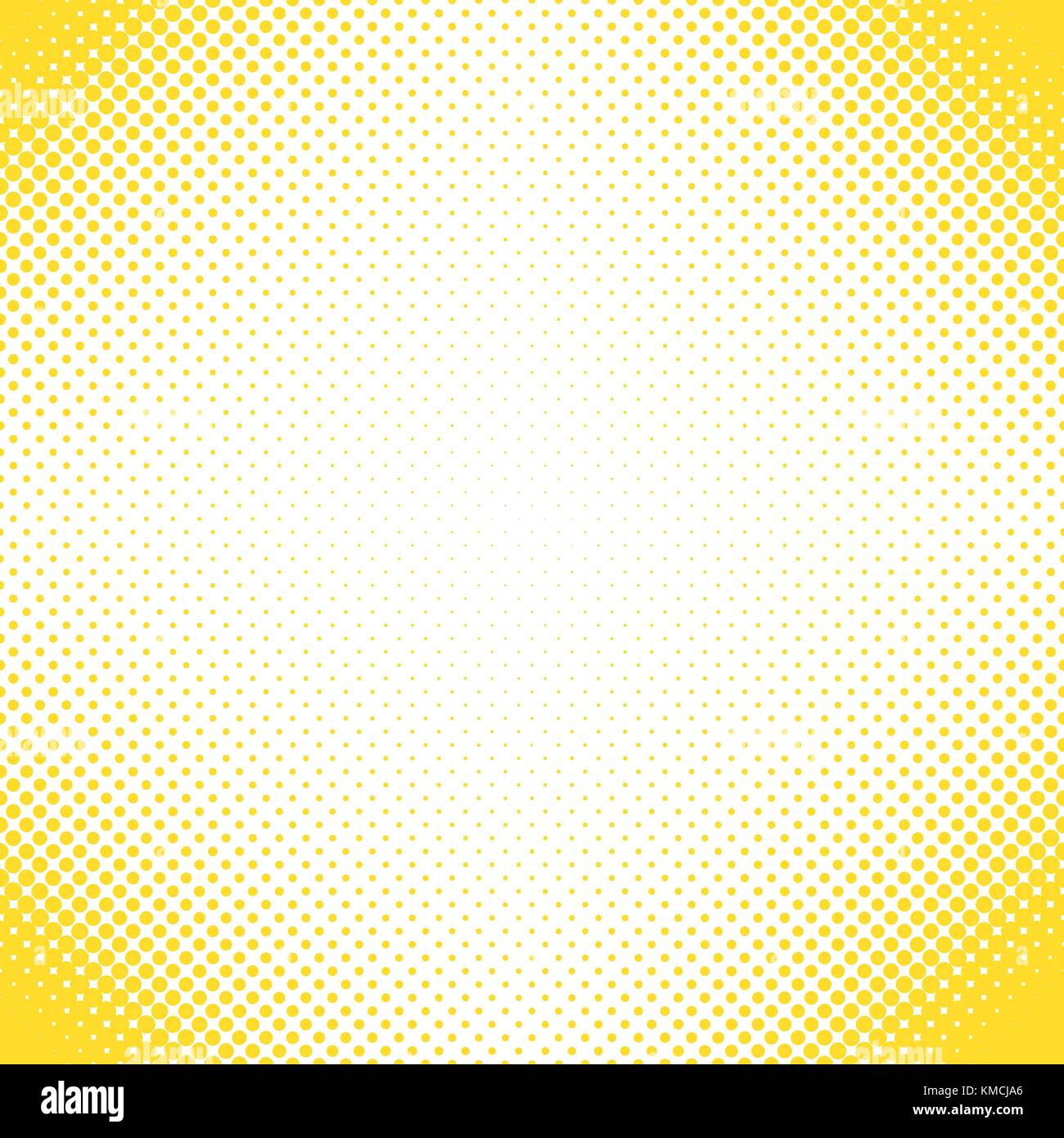 Caratteristiche geometriche dei punti dei mezzitoni sfondo pattern - disegno vettoriale da cerchi di varie dimensioni Illustrazione Vettoriale