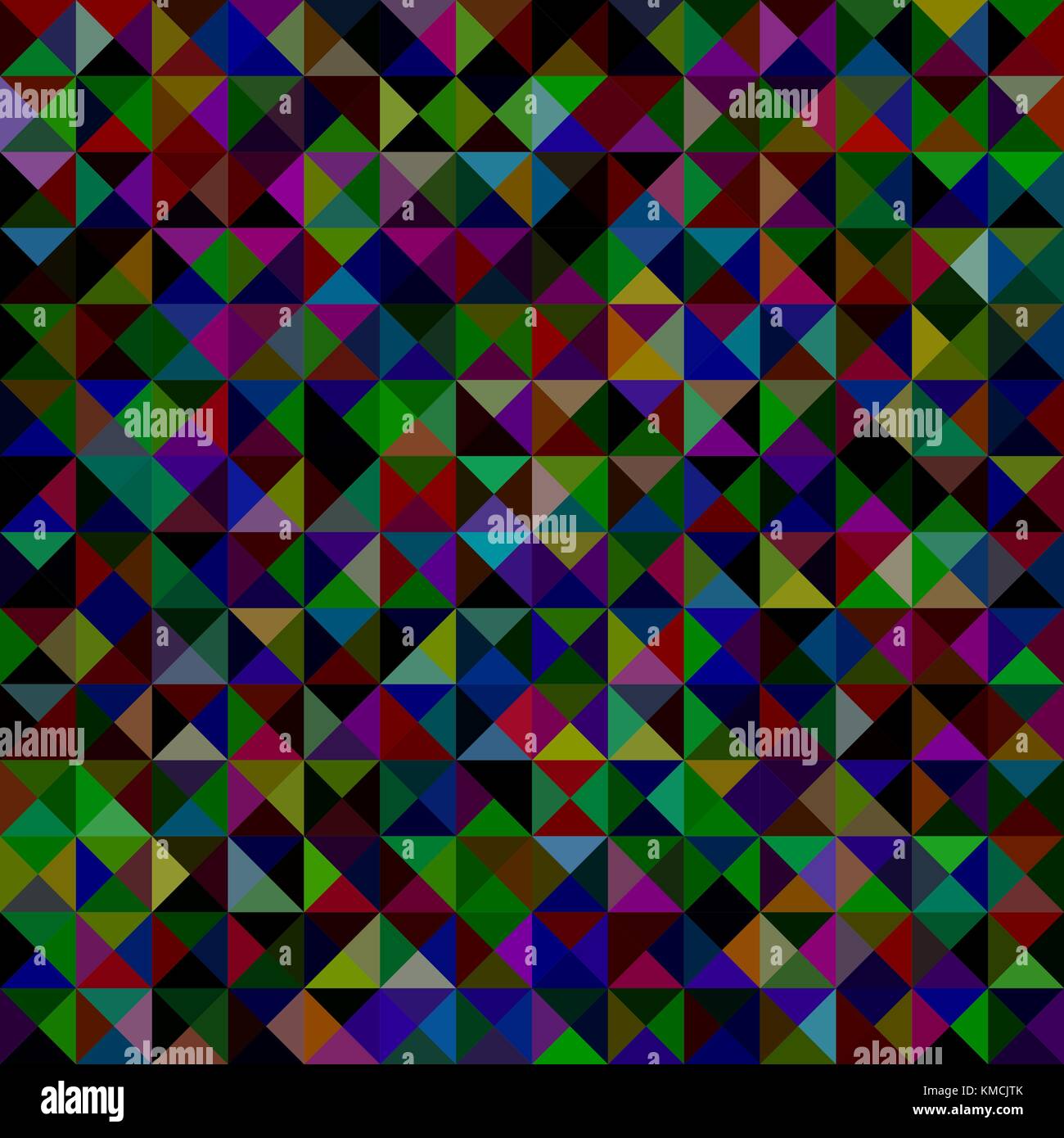 Geometriche triangolo astratto mosaico sullo sfondo - Immagine vettoriale da triangoli in toni scuri Illustrazione Vettoriale