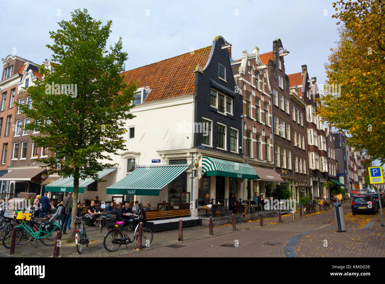 Winkel 46 e altri ristoranti, Noordermarkt, quartiere Jordaan, Amsterdam,  Paesi Bassi Foto stock - Alamy