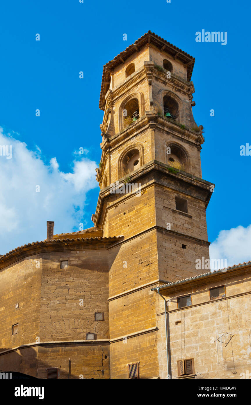 Església de Sant Nicolau, chiesa di San Nicola, Plaça del Mercat, città vecchia, Palma di Maiorca, isole Baleari, Spagna Foto Stock
