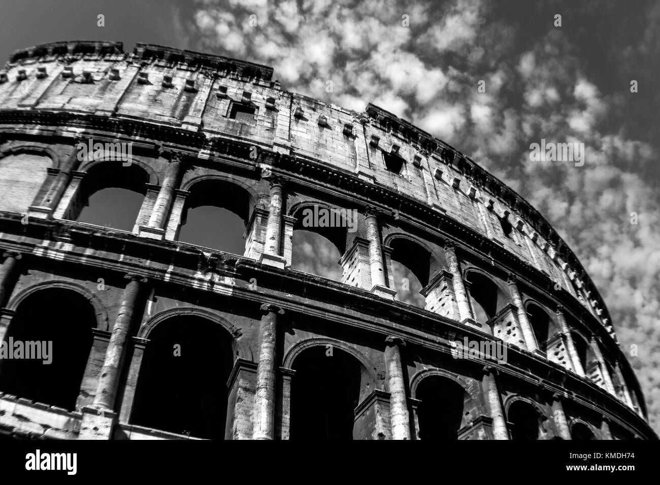 Colosseo, Roma Foto Stock
