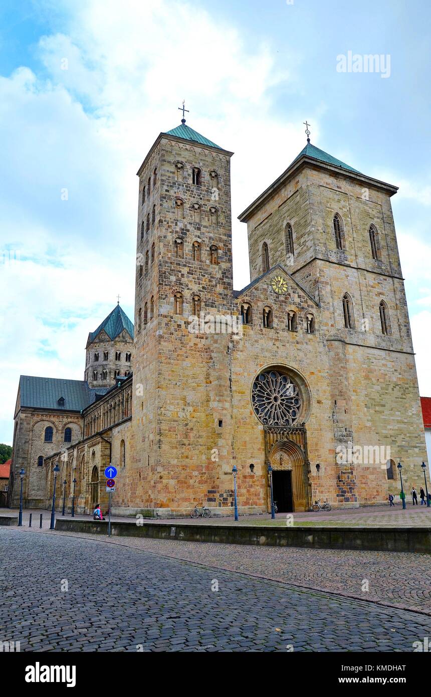 Città vecchia di Osnabrück (Bassa Sassonia, Germania): La Cattedrale Foto Stock