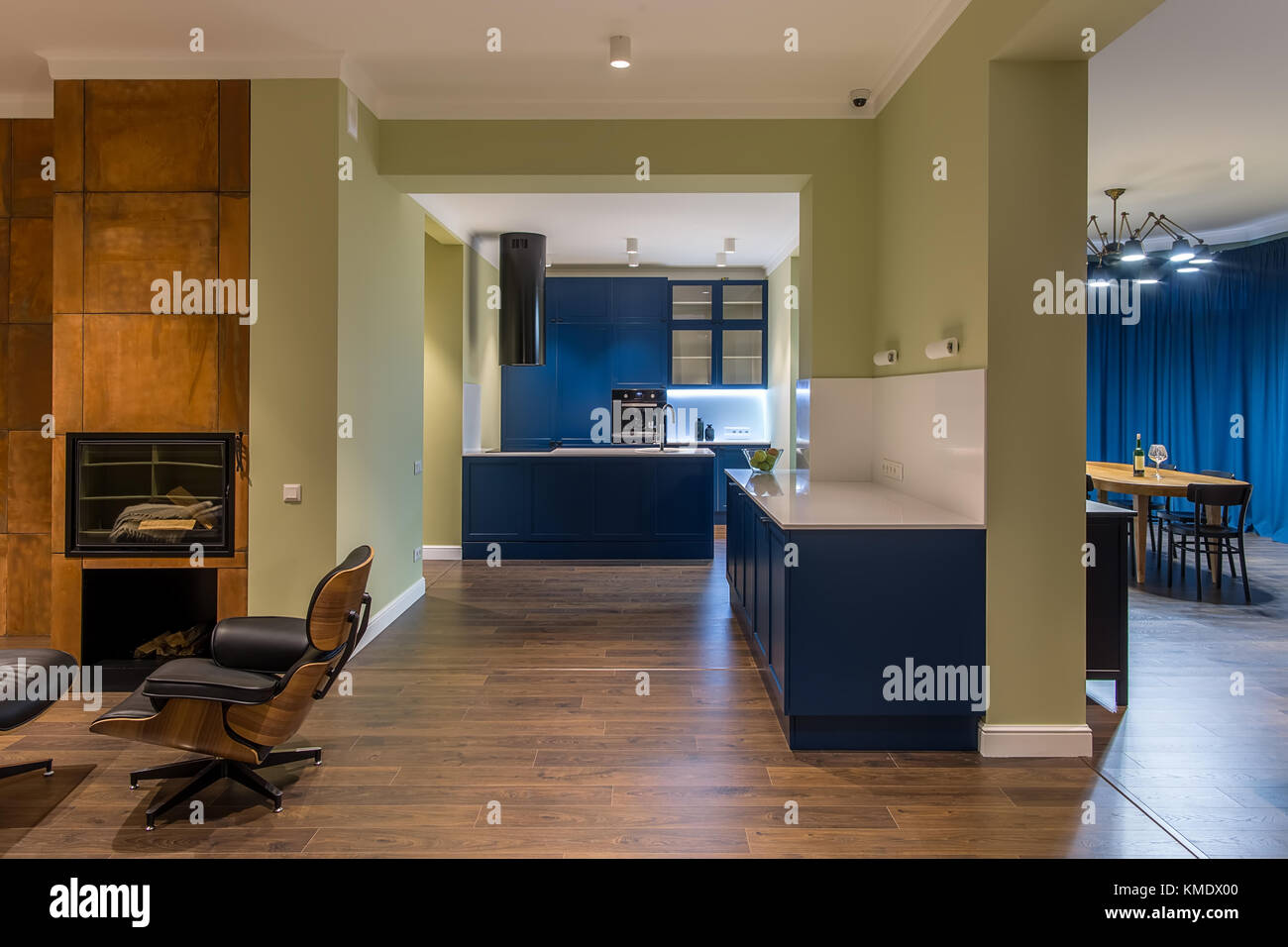 Interni in stile moderno Foto Stock