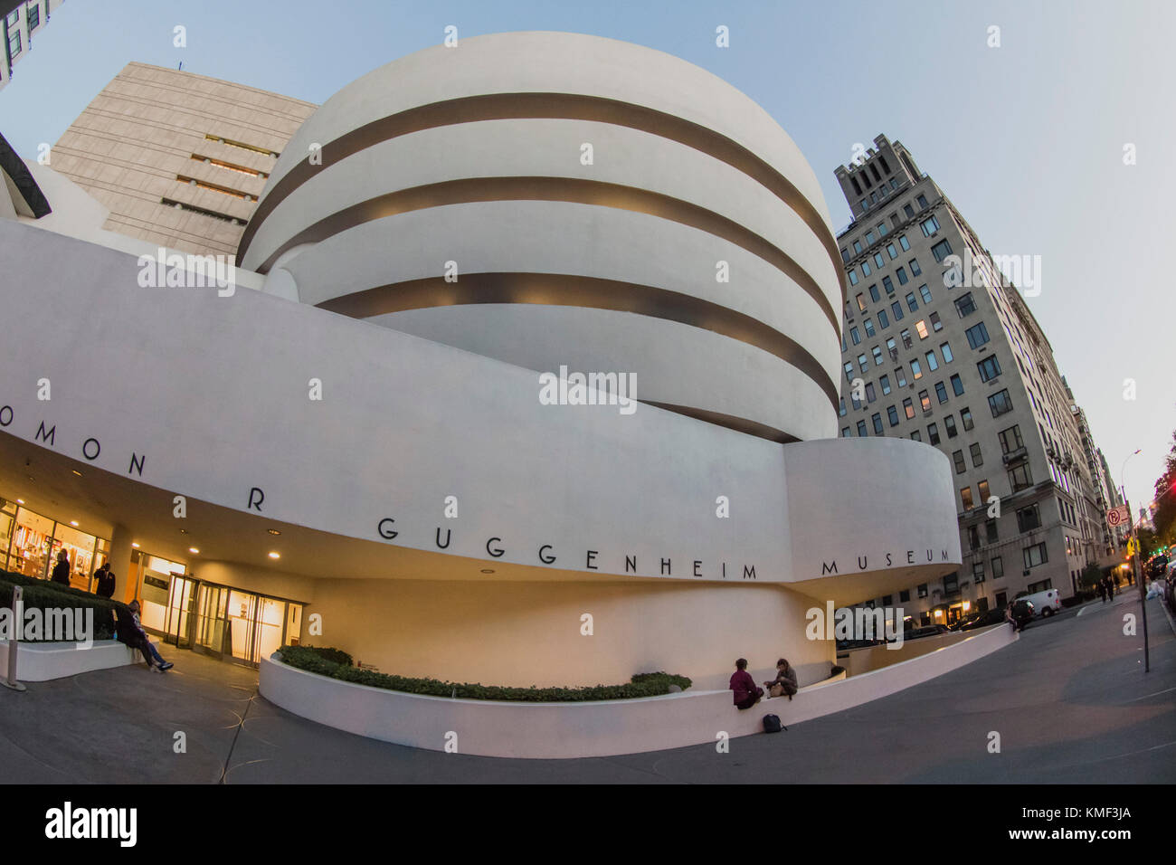 Solomon R Guggenheim Musuem, NYC Foto Stock