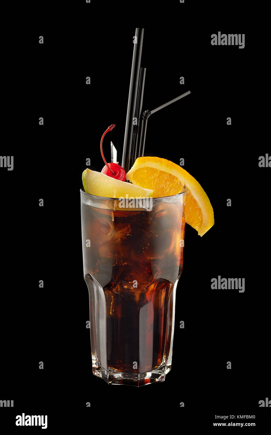 Long Island ice tea cocktail Foto Stock
