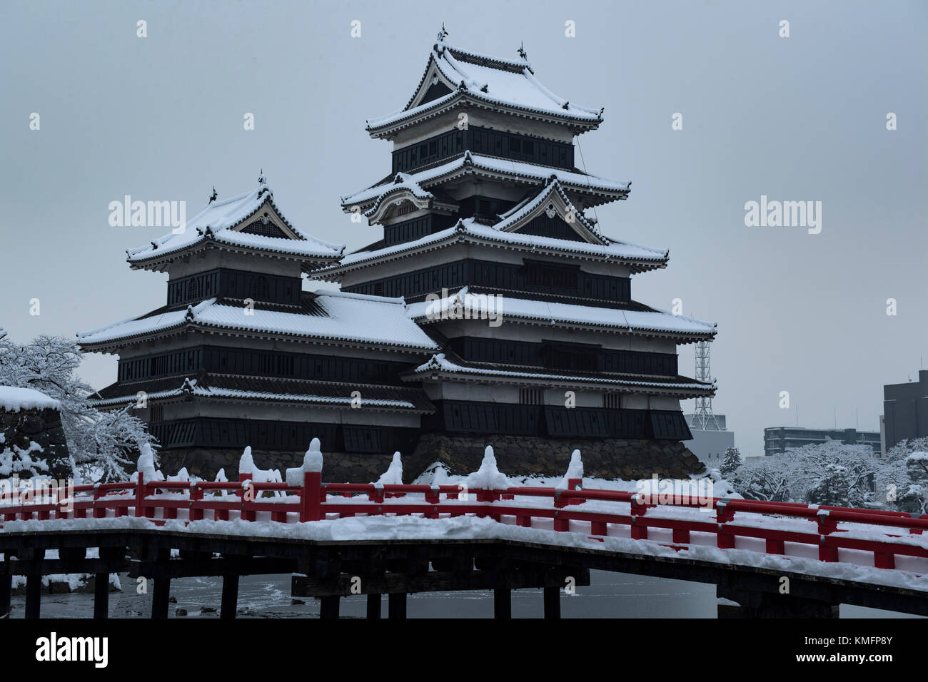 Nevato karasu castle Foto Stock