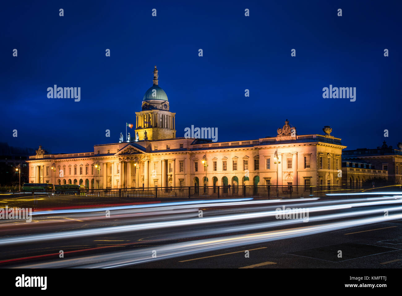 Casa doganale, Dublino, Irlanda Foto Stock