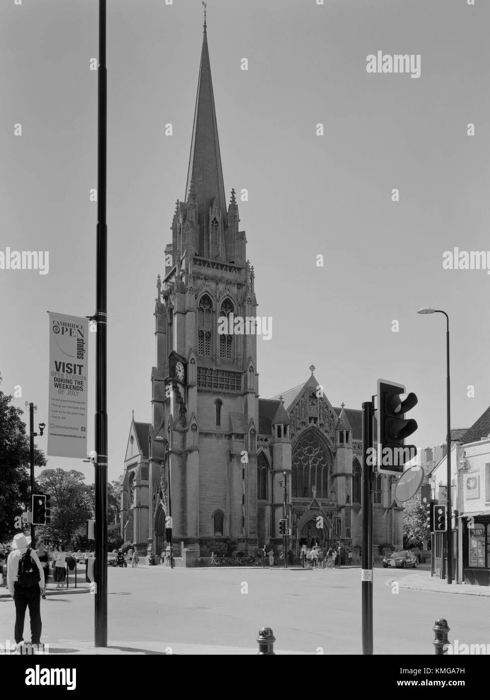 La Chiesa di Nostra Signora e la versione inglese dei Martiri (OLEM) Chiesa cattolica romana Cambridge Foto Stock