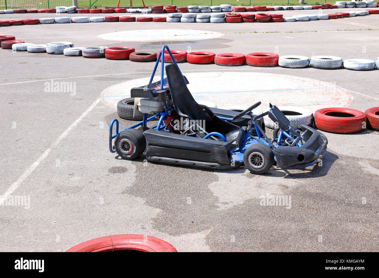 Go kart veicolo Foto Stock