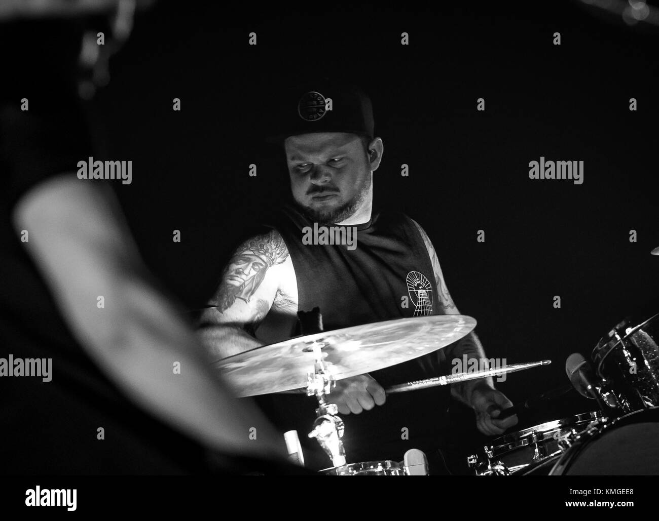 Las Vegas, Nevada, Stati Uniti. 6th dicembre 2017. COPERTURA DELLA CASA*** Royal Blood si esibir all'X107.5 Holiday Havoc Concert all'Hard Rock Hotel & Casino di Las vegas, NV, il 6 dicembre 2017. Credit: Erik Kabik Photography/Media Punch/Alamy Live News Foto Stock