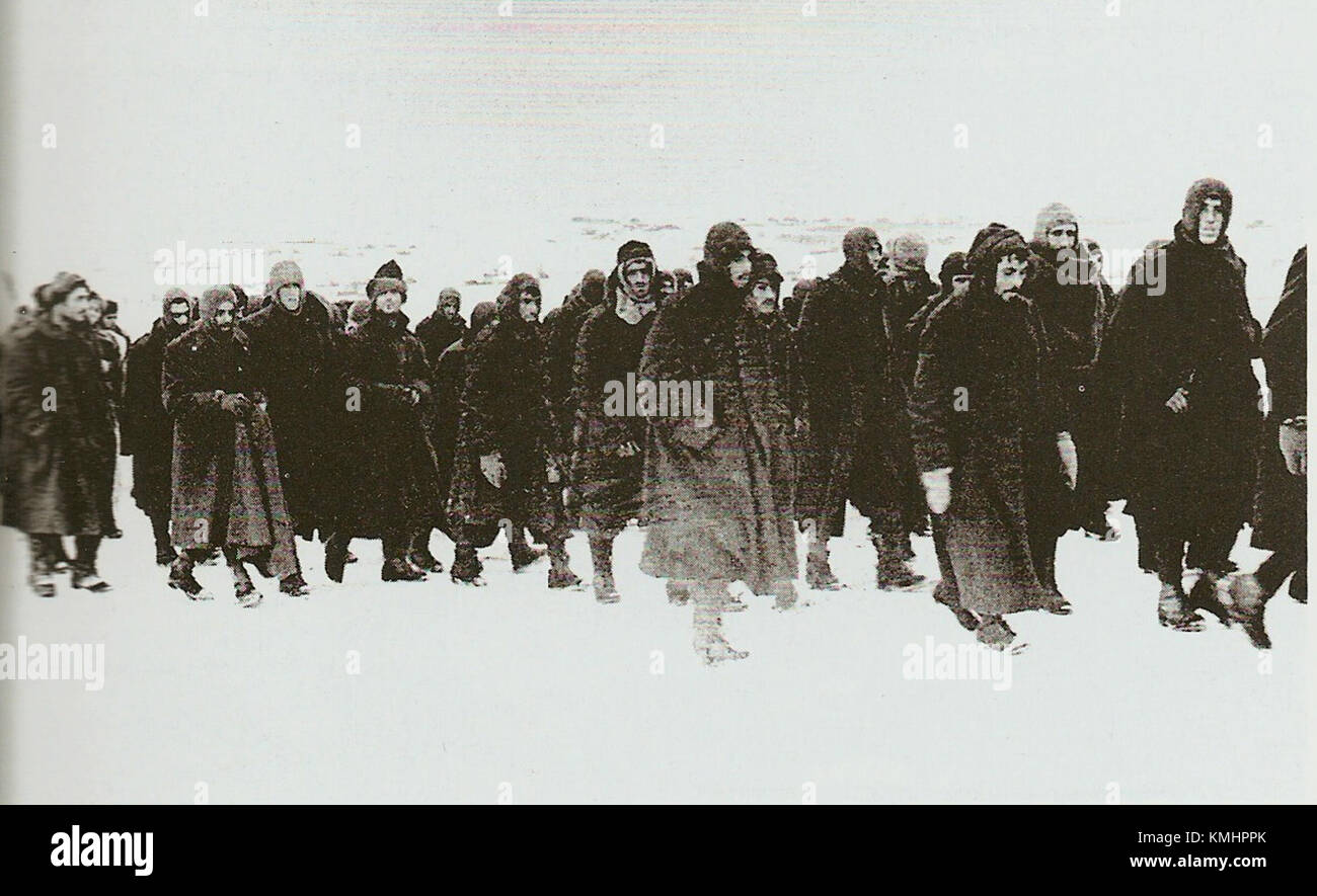 *Italiani - ARMIR* si riferisce al corpo d'armata italiano in Russia durante la seconda guerra mondiale. Faceva parte delle forze dell'asse, coinvolte nella disastrosa campagna italiana sul fronte orientale, in particolare durante la battaglia di Stalingrado. Foto Stock