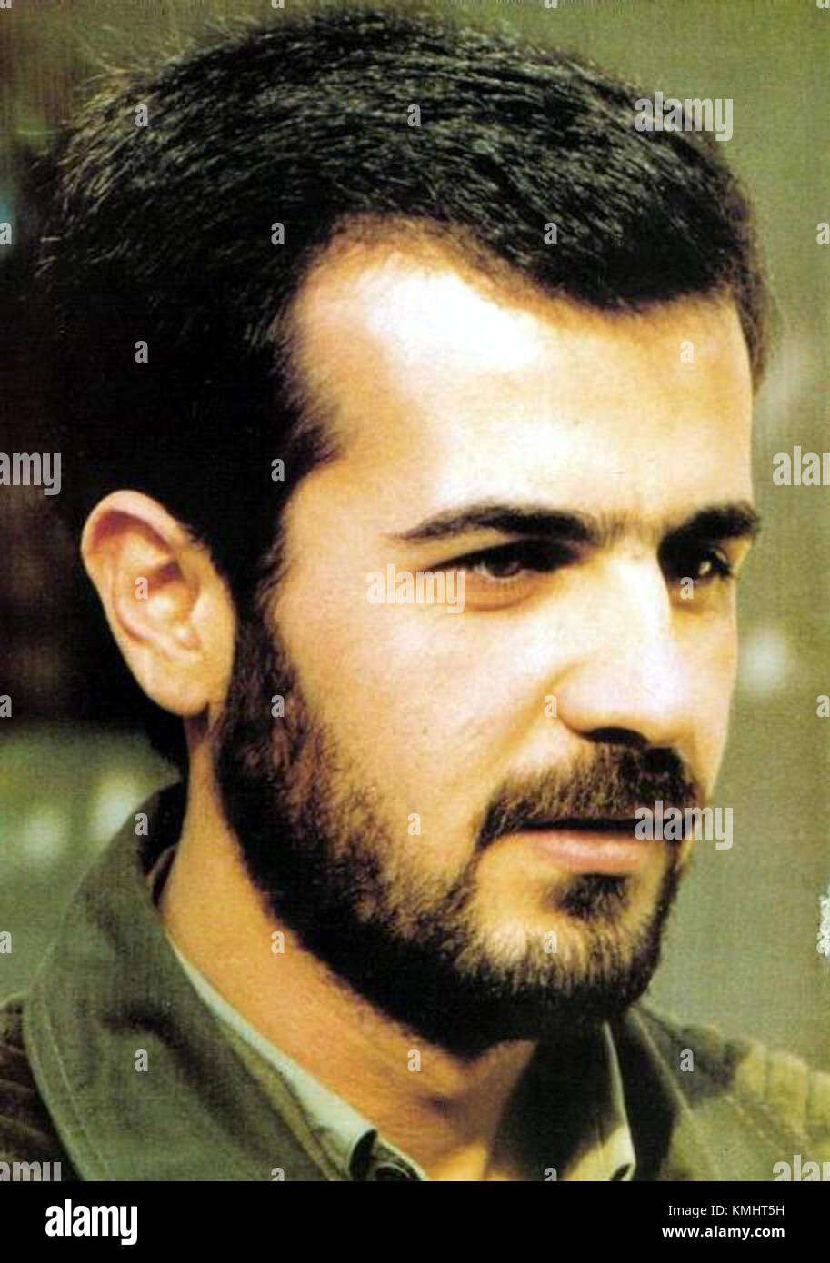 Basil al-Assad era un ufficiale militare siriano e il fratello maggiore dell'attuale presidente siriano Bashar al-Assad. Conosciuto per il suo ruolo nell'esercito siriano, fu una figura chiave nel panorama politico del paese prima della sua morte nel 1994. Foto Stock