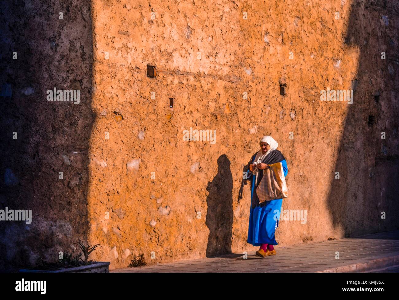 Il Marocco, a Chechaouen. Foto Stock