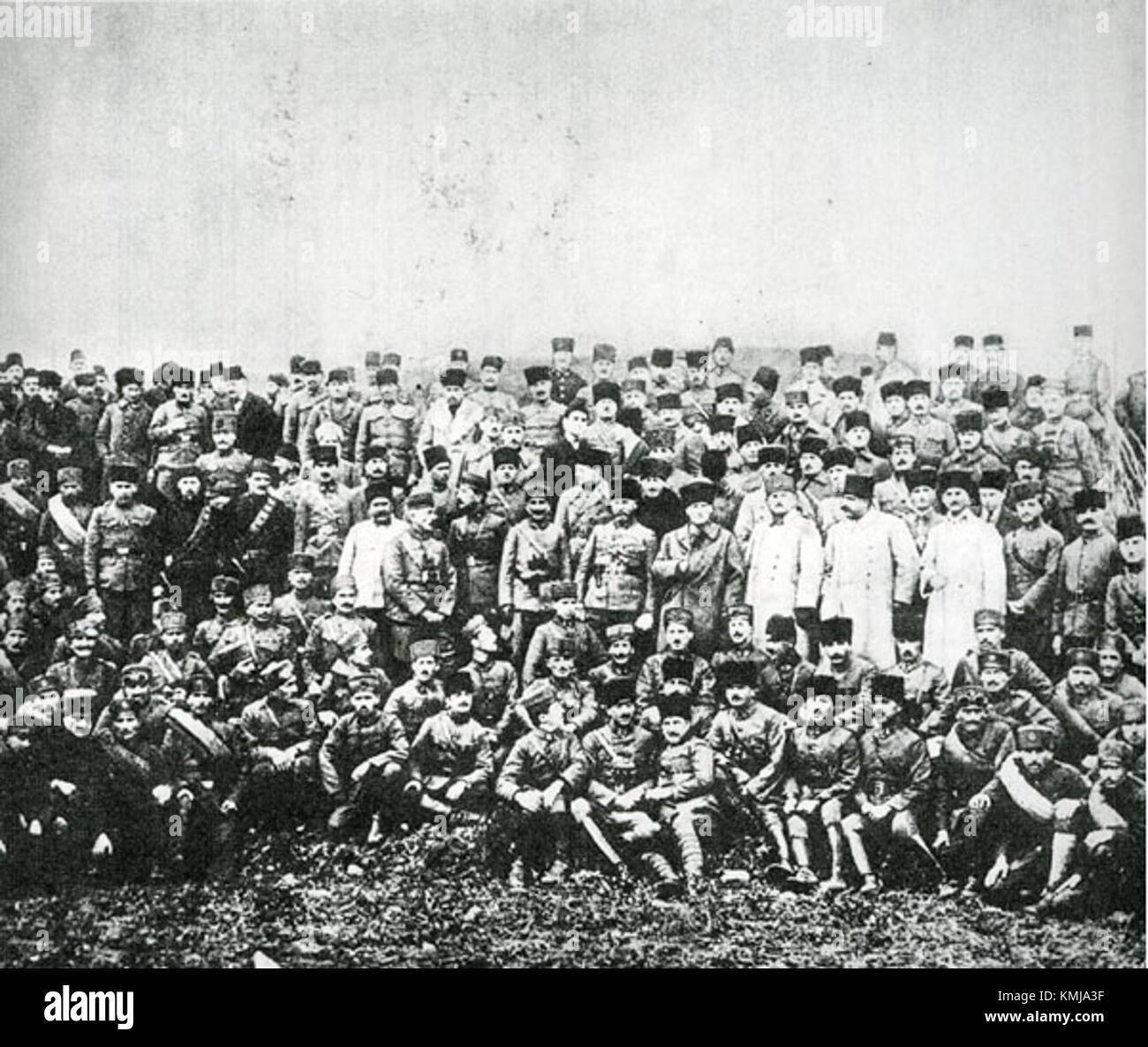 Questa voce si riferisce alla prima Armata turca il 18 gennaio 1923, durante un periodo di riorganizzazione militare in seguito alla Guerra d'indipendenza turca. Foto Stock