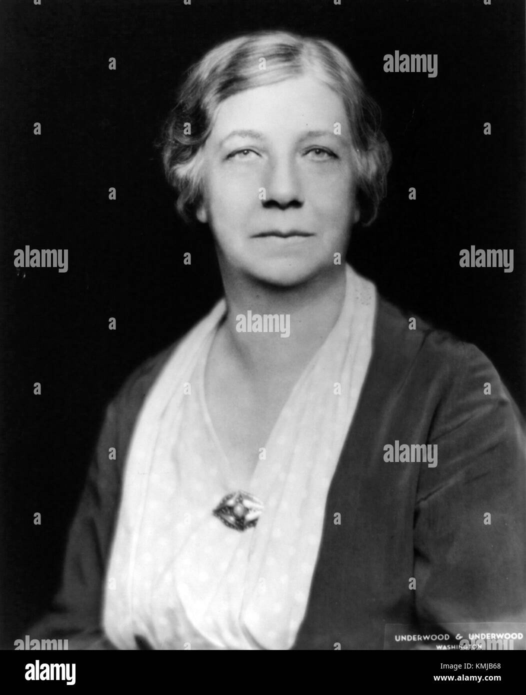 Mary Ritter Beard è stata un'importante storica e scrittrice americana nota per il suo lavoro sulla storia delle donne. Ha svolto un ruolo significativo nel documentare i contributi delle donne nella storia americana e nel sostenere la parità di genere. Foto Stock