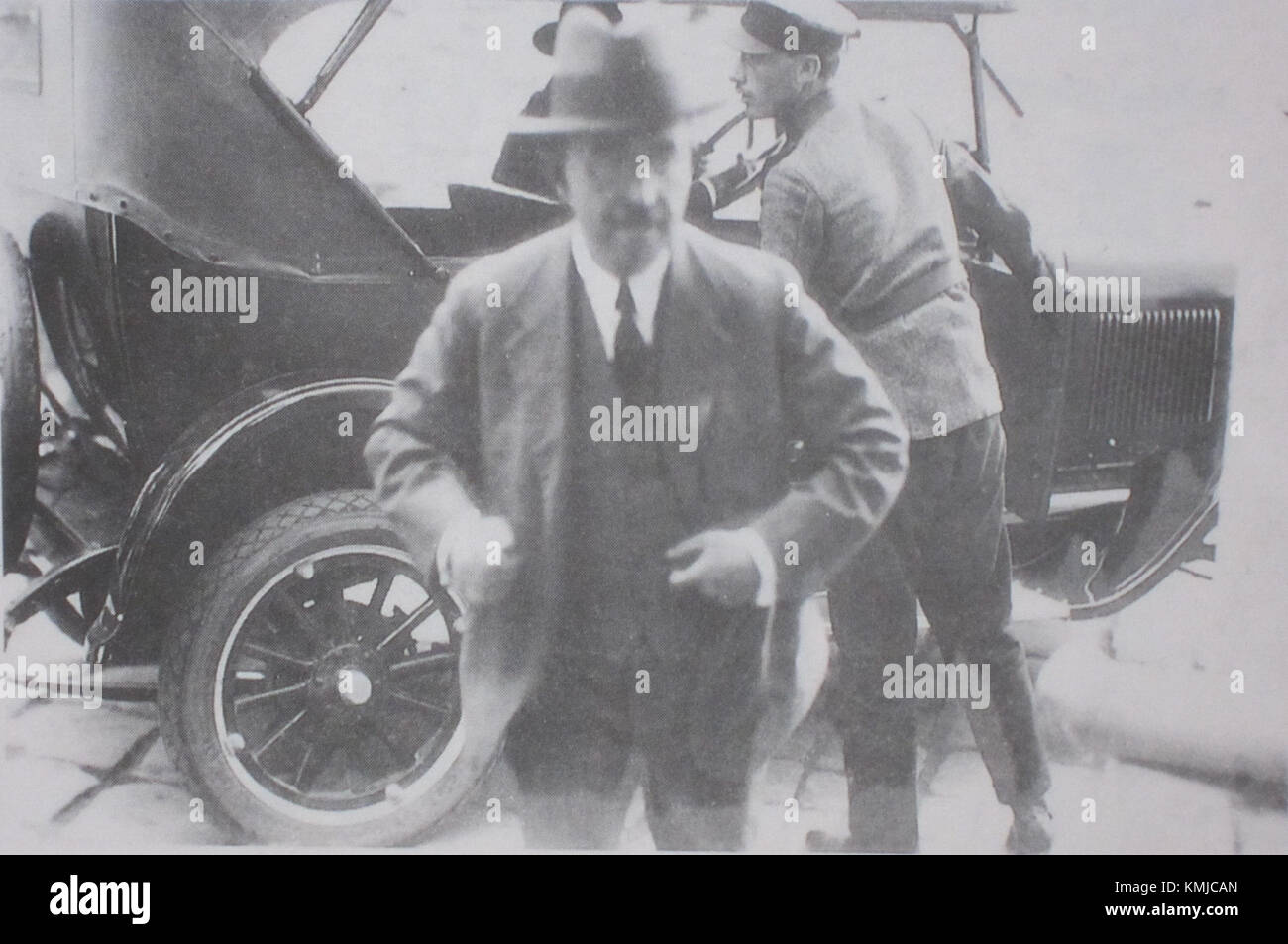 Djavid Bey, ex ministro delle finanze, era noto per i suoi contributi alle politiche economiche nazionali e alle riforme finanziarie. Il suo lavoro ha contribuito a plasmare il panorama finanziario durante il suo mandato in carica. Foto Stock