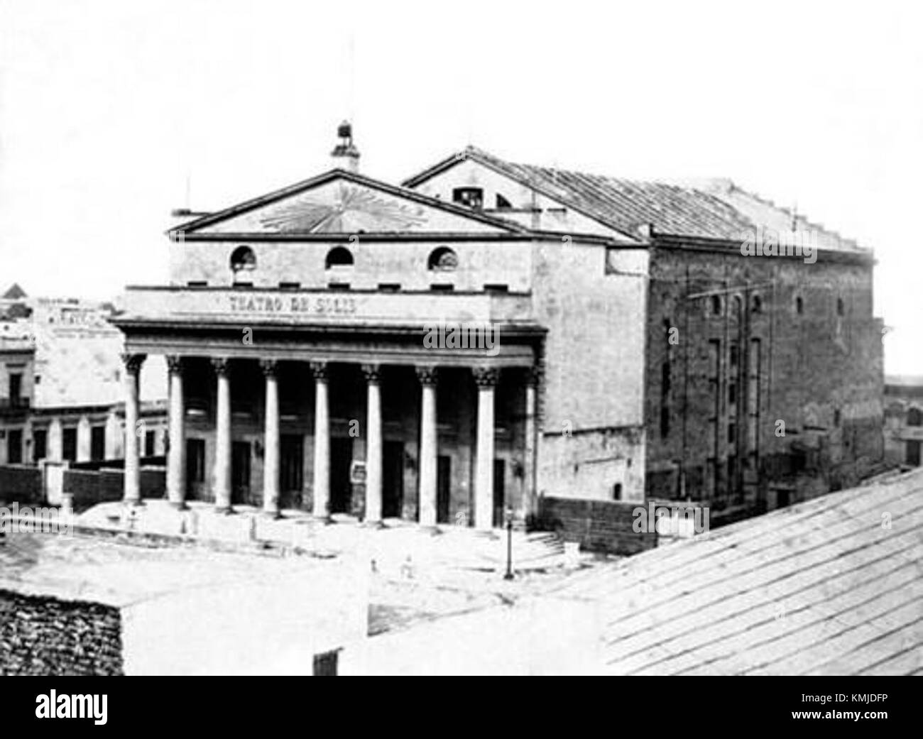 Teatro solis Foto Stock