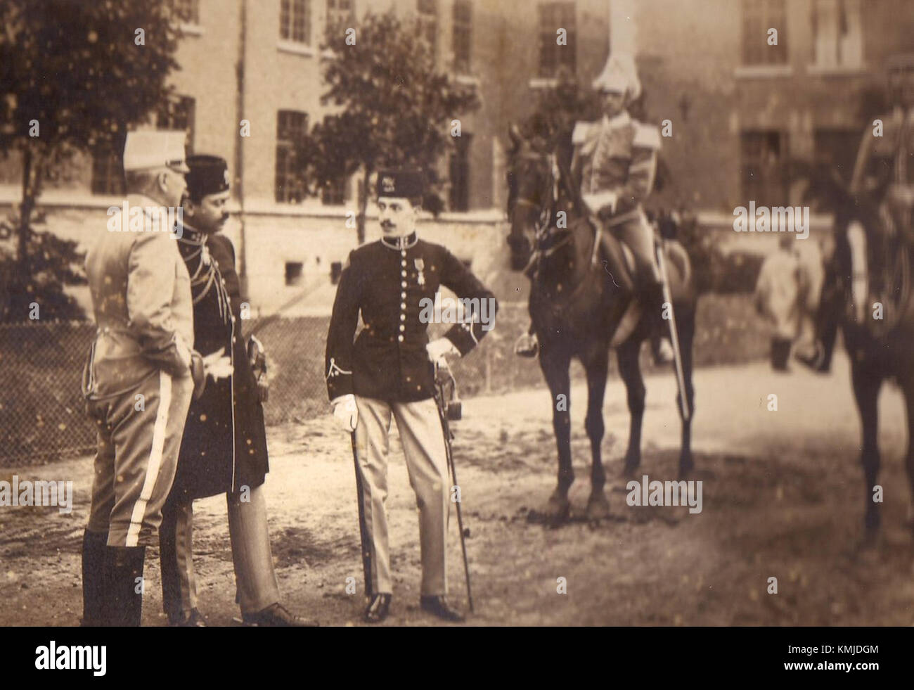 Teymourtash, una figura politica, visitò la Svezia nel 1907, un evento significativo per gli scambi culturali e politici tra la Svezia e l'Iran all'epoca. Foto Stock