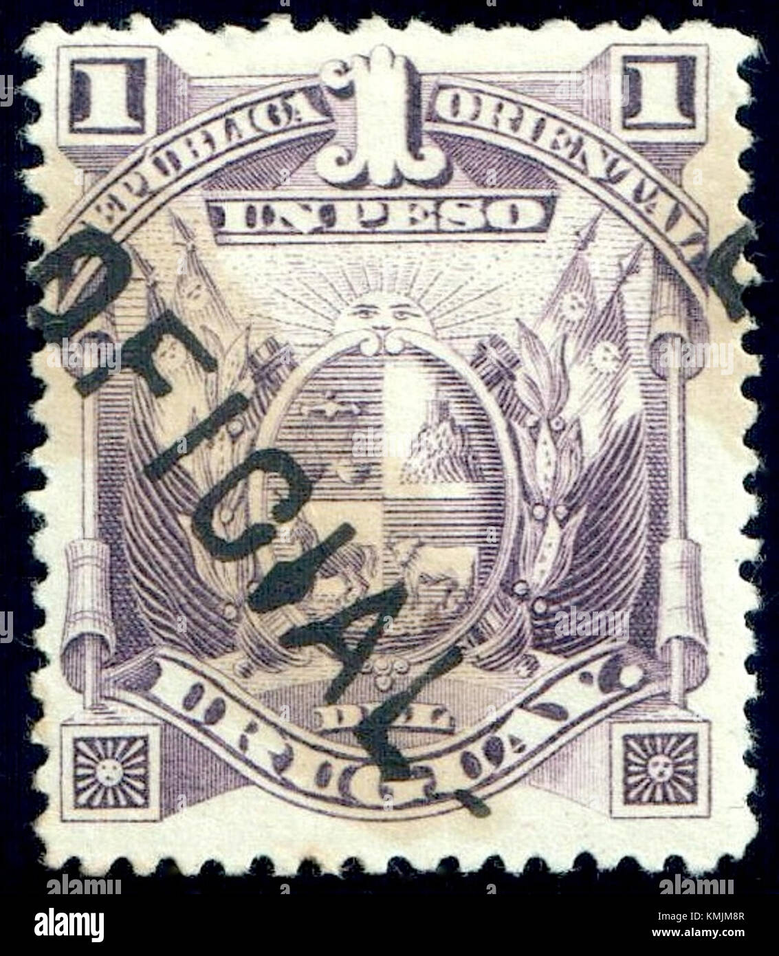 L'Uruguay nel 1890 fu un periodo segnato da sfide politiche ed economiche. Lo ScO59 si riferisce probabilmente a un riferimento o oggetto specifico di quel periodo relativo alla storia dell'Uruguay. Foto Stock