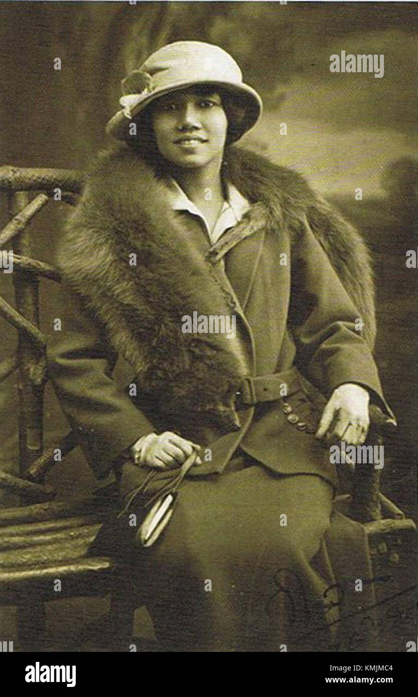 Sua altezza reale la principessa Valaya Alongkorn è un membro della famiglia reale tailandese, riconosciuta per i suoi contributi a vari aspetti della società tailandese, tra cui la cultura, l'istruzione e il lavoro di beneficenza. Foto Stock