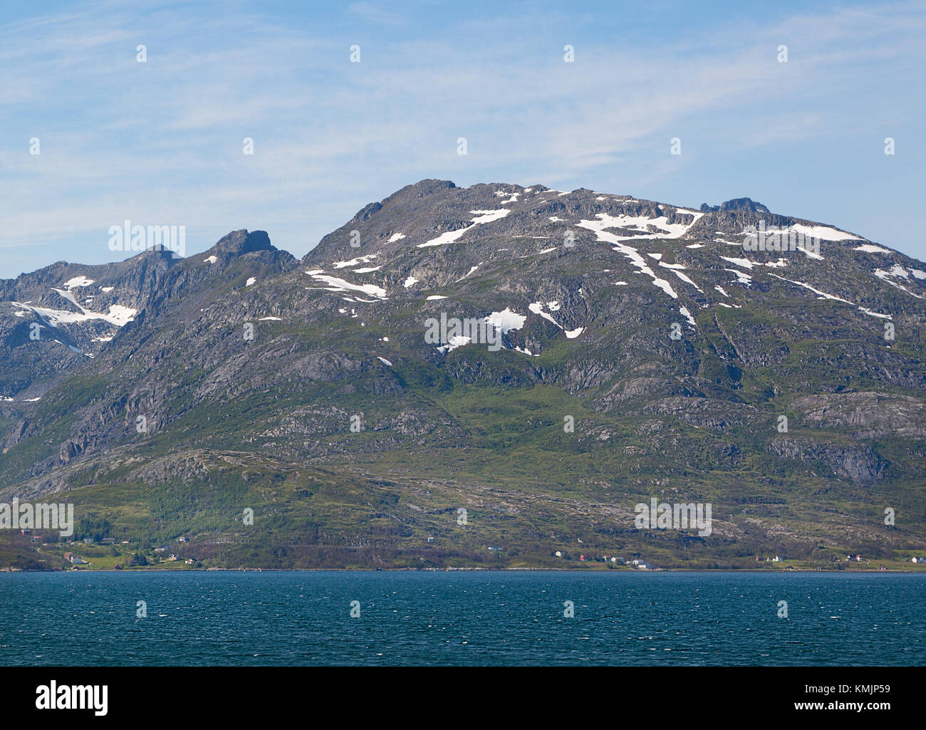 Splendido paesaggio della Norvegia e Scandinavia Foto Stock