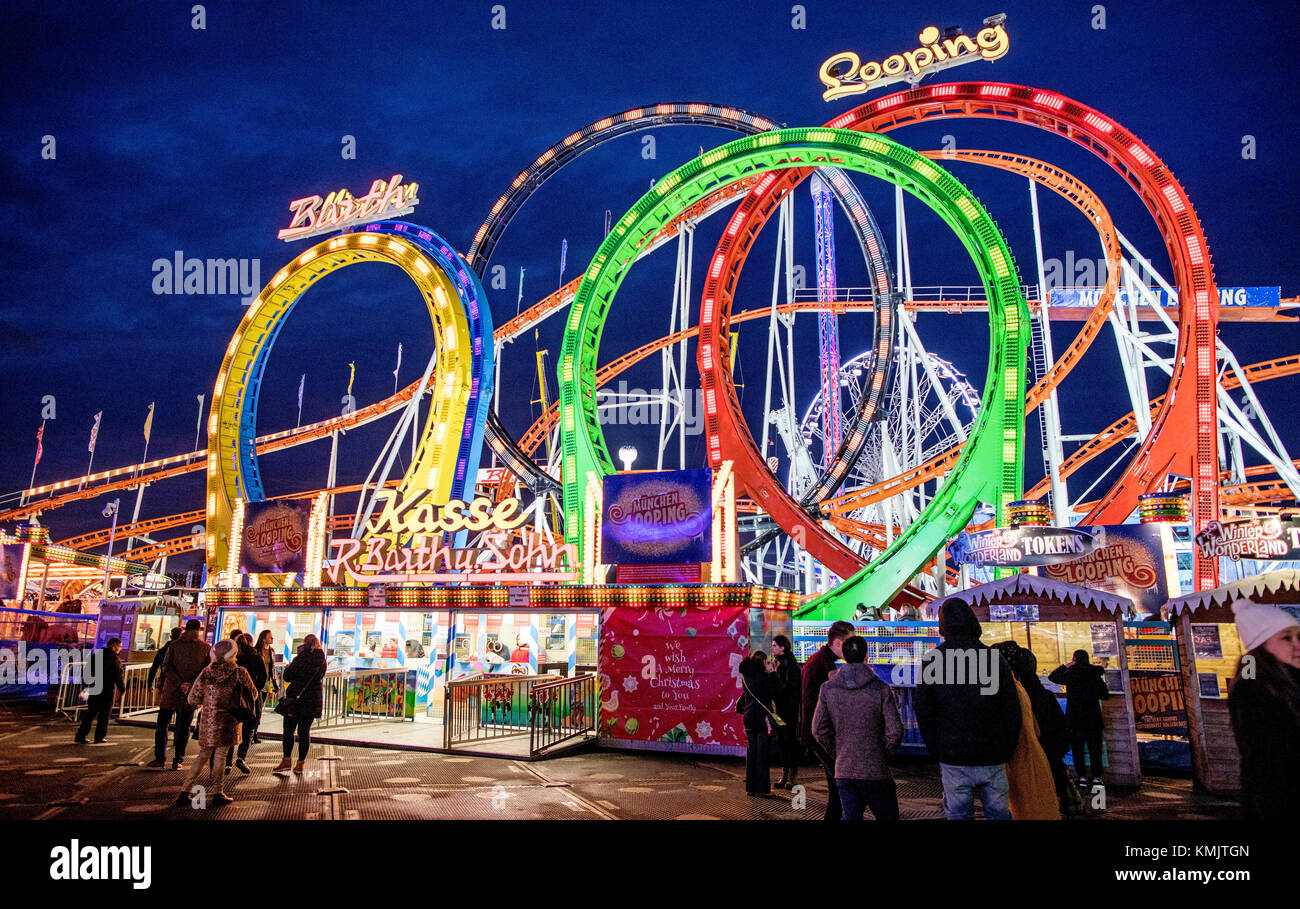 Winter Wonderland London REGNO UNITO Foto Stock