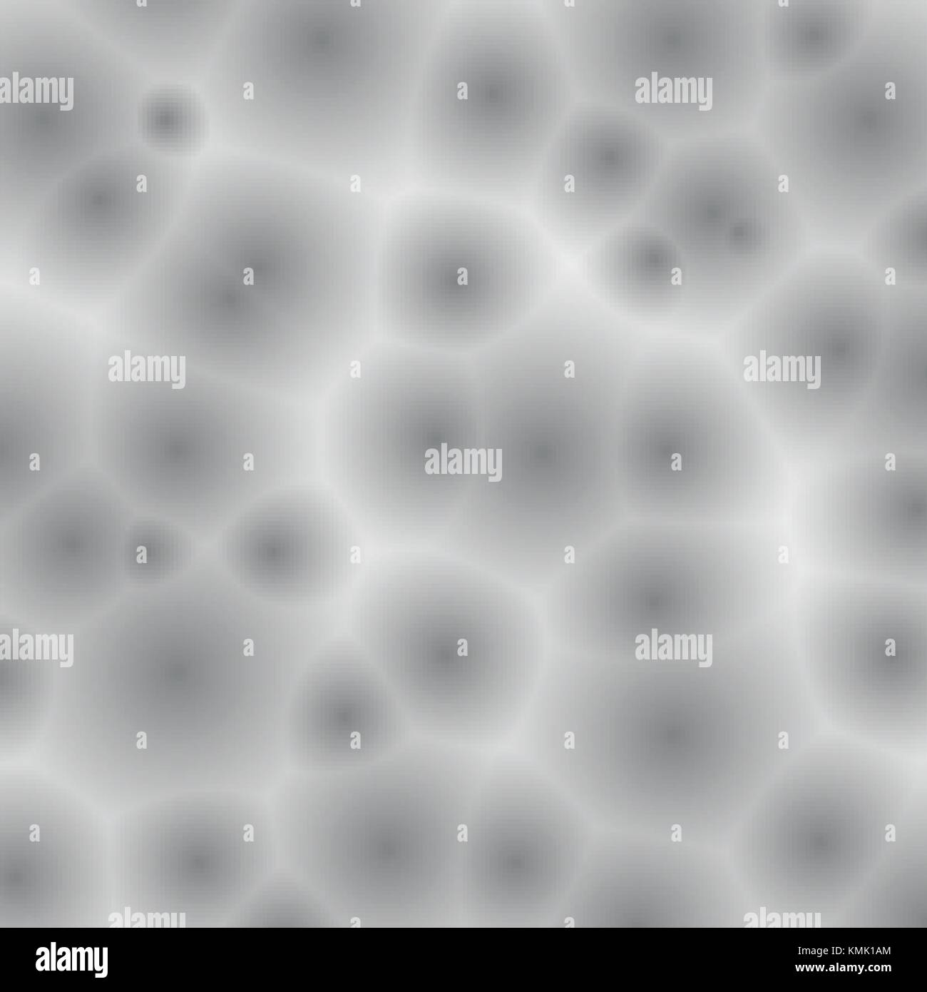 Bianco e grigio con pattern di batteri e organismi unicellulari o virus dettagli rotondo medici o di materie scientifiche, sfondo vettoriale Illustrazione Vettoriale
